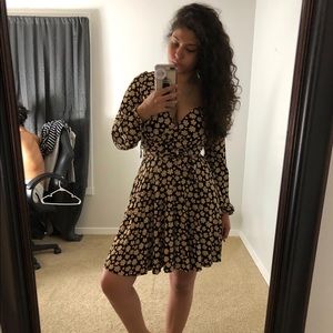 Flowy Long Sleeve Dress